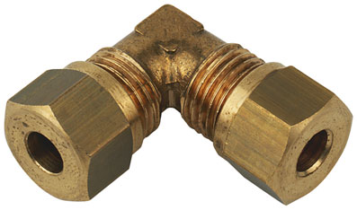 1/4" OD EQUAL BRASS ELBOW - EL14