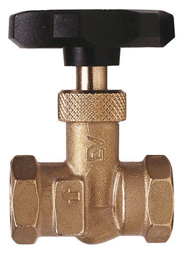 1/8" BSP FEMALE BRASS NEEDLE VALVE - EV-18