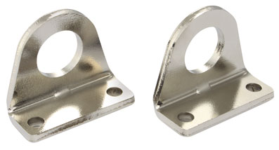 FOOT MOUNTING PAIR FOR 8/10mm MINI CYLINDER - F-KA8LB