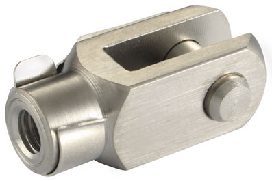 PISTON ROD CLEVIS Y FOR 8/10MMR MINI CYLINDER - F-M04070YE