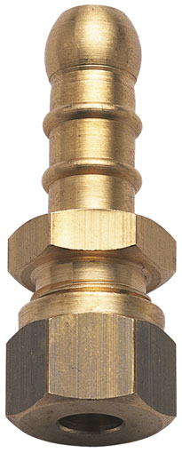 1/4" OD x 3/8" ID HOSETAIL BRASS - FNT14