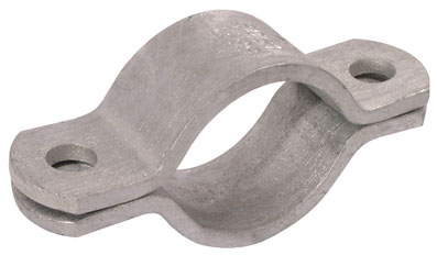 FLAT STEEL TUBE CLAMP PLAIN 89mm NB - FRDS-89A