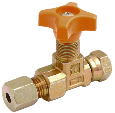 1/4" BSP FEMALE/SWIVEL 6MM GAUGE ISOLATOR VALVE - FT290-04