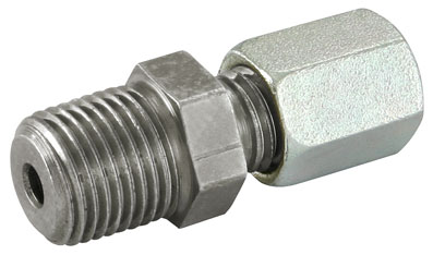 14mm OD x 1/2" NPT MALE STUD STEEL HEAVY DUTY - GEV14S1/2NPT