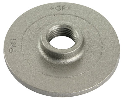 1.1/4" BSPP FLANGE UNDRILLED GALVANISED GF321G - GF321-114