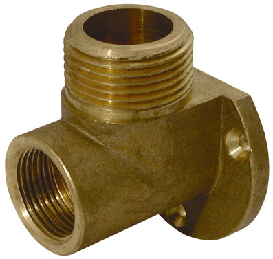 25mm BRASS WALL PLATE ELBOWS - GIR-GAAP25