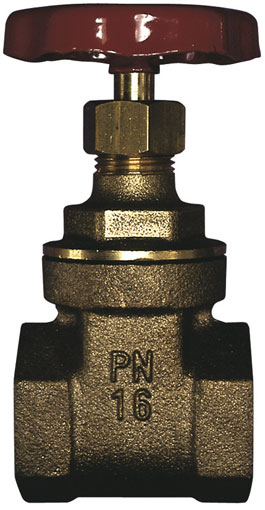 2.1/2" BSP FEMALE GUNMETAL BRONZE GATE VALVE - GV160-212