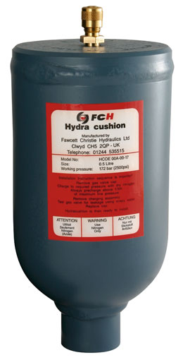 HYDRA-CUSHION 2LTR ACCUMULATORS WITH 1" BSPF FLUID CONN - HC0200A-00-17