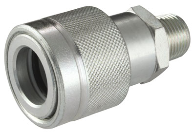 1/4" NPTF CARBON STEEL SPIN-ON COUPLING - HFSFC8814