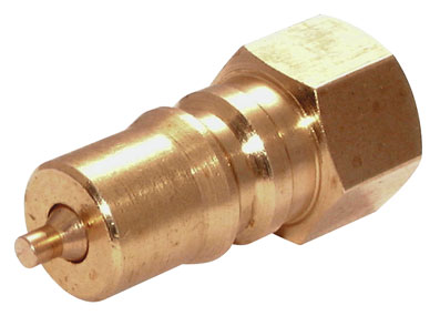 1/2" BSP FEMALE ISO-B PLUG BRASS - HKP08B