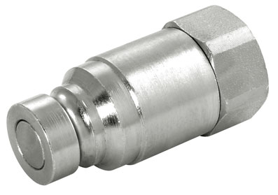 1/4" BSP FEMALE 1/4" BODY FEMALE/FEMALE PLUG STEEL - HKPFF04CS