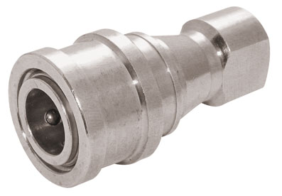 3/4" BSP FEMALE ISO-B COUPLING STAINLESS STEEL VITON - HKS12SS-V