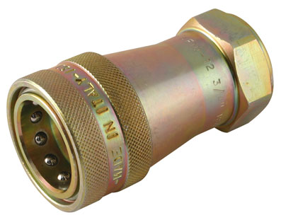 1/2" BSP FEMALE ISO-B STEEL COUPLING - HKS08CS