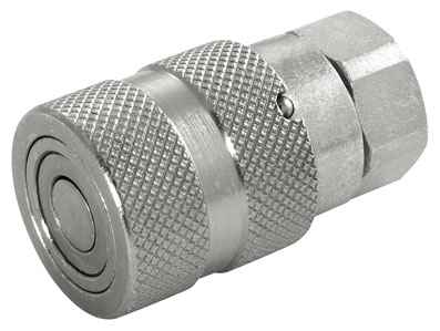 1/4" BSP FEMALE 1/4" BODY FEMALE/FEMALE COUPLER STEEL - HKSFF04CS