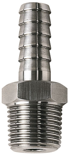 1/8" x 1/8" (4mm) Hose Tail Adaptors - HT-18