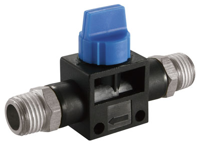 1/4" x 1/4" BALL VALVE - BSPT x BSPT - HVSS-02-02