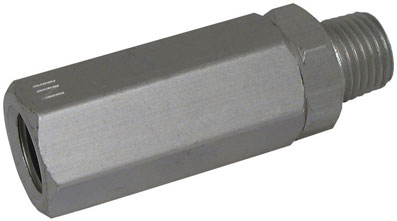 1/4" BSPP MALE/FEMALE IN-LINE FILTER ALUMINIUM - ILF-14