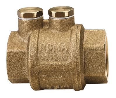 1.1/2" BSP FEMALE BRASS CHECK VALVE ROMA - IT104-112