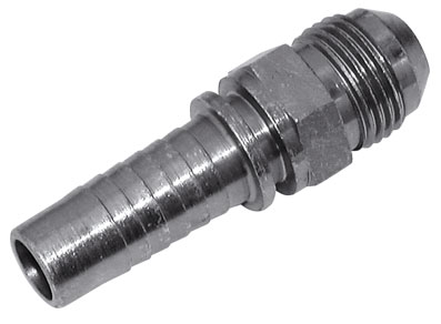 7/16" JIC 37 MALE STRAIGHT x 1/4" ID HOSE TAIL - JM0404CF