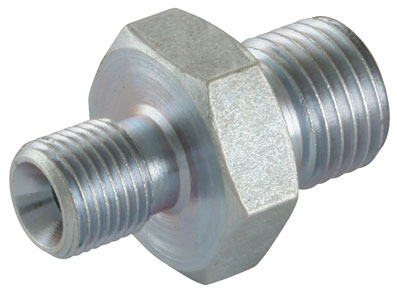 1/4" x 1/2" BSPP UNEQUAL MALE x MALE - JM1BP0408