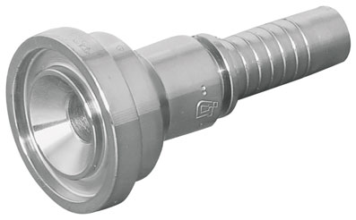 1" SAE 3000 STRAIGHT FLANGE x 1" ID HOSE - JMFL3-16-16CF