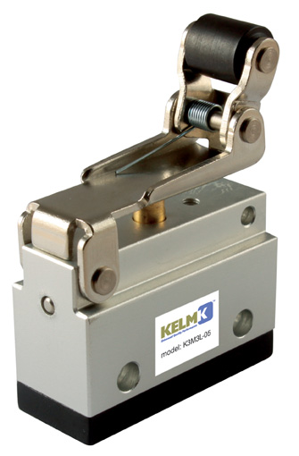M5 PANEL MOUNT 3/2 WAY MICRO 1 WAY ROLLER VALVE - K3M3L-05