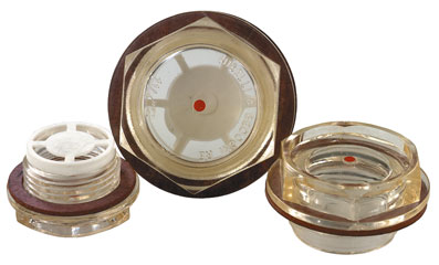 G1/4 POLYMIDE OIL LEVEL SIGHT GLASS - K5604120014
