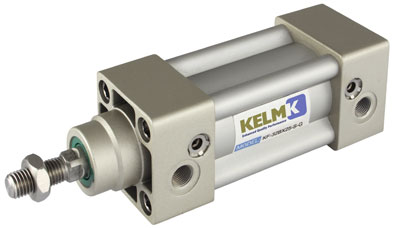 125mm x 25mm MAGNETIC DOUBLE ACTING CYLINDERS C/W STAINLESS STEEL PISTON ROD - KF-125BX25-S-G