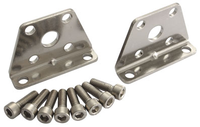 FOOT MOUNTING PAIR FOR 80mm COMPACT CYLINDER - KSS-80-LB