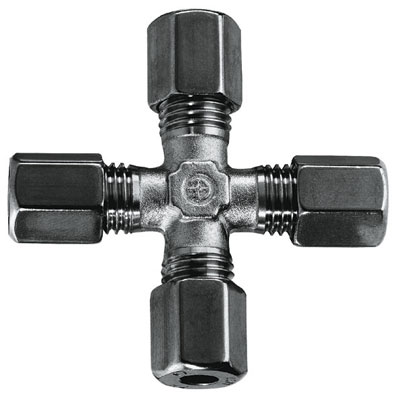 6mm OD EQUAL CROSS (LL SERIES) - KV6L-1.4571