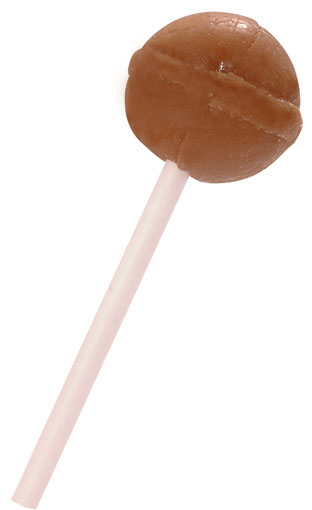 CARAMEL LOLLIES (BOX OF 80) - MOJO009