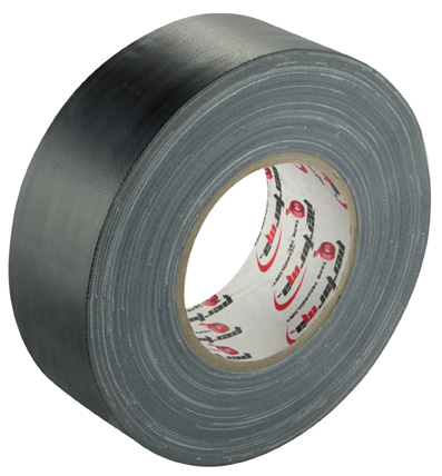 BLACK 50mm X 50 MTR PREMIUM CLOTH TAPE - MPF22BL5050