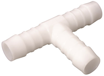 03mm ID EQUAL PUSH-ON TEE WHITE TS3 - NOR-TS3