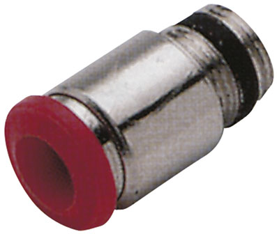 06mm OD x 1/8" BSPT MALE STUD PUSH-IN - P20-6-1/8