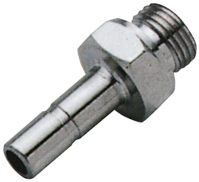 12mm OD x 3/8" BSPP MALE STEM ADAPTOR - P30-12-3/8