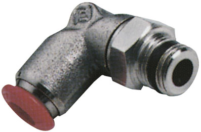 10mm OD x 1/4" BSPT MALE SWIVEL ELBOW - P7-10-1/4