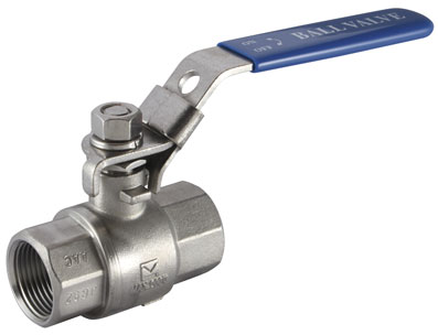 1/2" BSP FEMALE BALL VALVE "316" 2PC FEMALE x FEMALE - PBV2-12