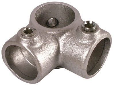 1(SIZE 26.9mm/1.1/16") X 42mm 3-WAY THRU PIPE CLAMPS HANDRAIL SYSTEMS - PCLAMPS-116-1