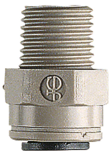 1/4" x 1/8" (BSPT Thread) Straight adaptor - PI010801S