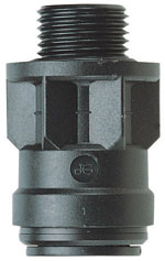 12mm x 3/8" BSPP Thread Straight Adaptors - PM011213E