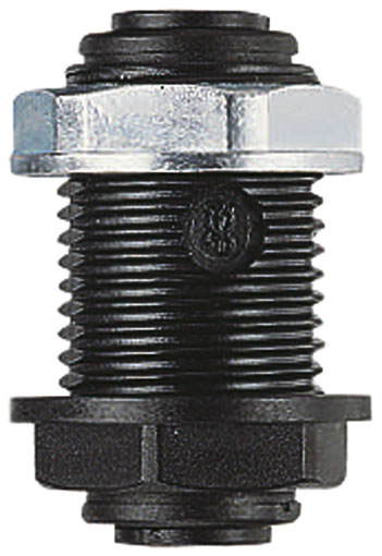 4mm x 3/8" Bulkhead Connector - PM1204E