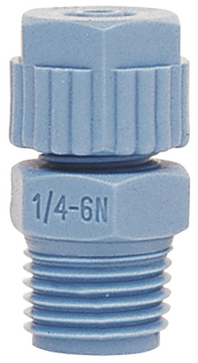 MALE CONNECTOR 12 x 1/4 - PP1-12-14