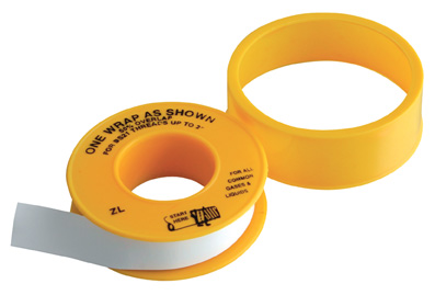 GAS APPROVED PTFE TAPE 12mm X 5M - PTFE-GAS