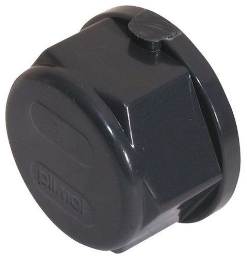 1" BSP THREADED CAP - PVC1