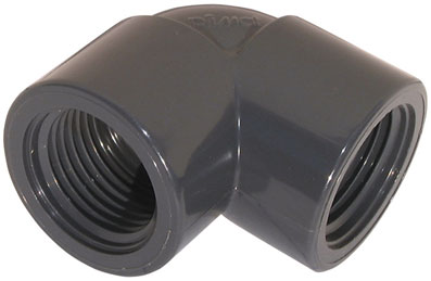 3/4" BSP FEMALE EQUAL 90 PVC - PVE34