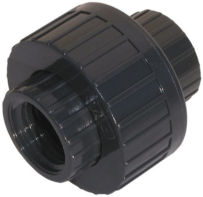 1/2" BSP FEMALE SPLIT UNION PVC - PVU12