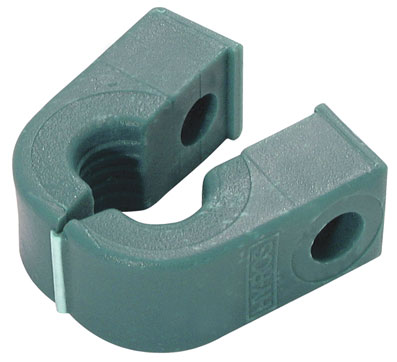 18.0mm OD POLYPROPYLENE 1-TUBE CLAMP SIZE 04 - ROP-418