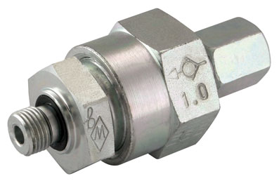 NON-RETURN VALVE 1/4" BSP X 8mm OD LIGHT DUTY - RVZ8LRWD