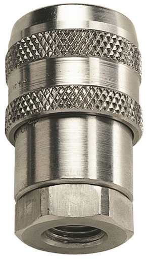 3/4" BSP FEMALE COUPLING 316SS 71 SERIES - S71-3C12-12RP