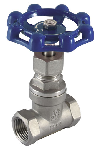 1/2" BSP 316 STAINLESS STEEL GLOBE VALVE - SGV-12